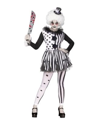 Adult Twisted Trickster Clown Costume - Spirithalloween.com