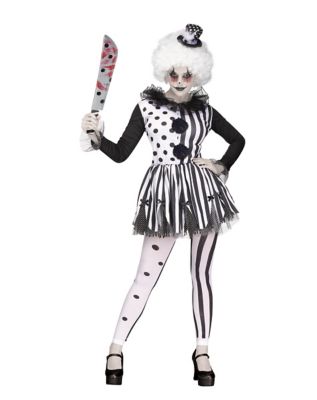 Adult Twisted Trickster Clown Costume 