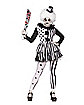 Adult Twisted Trickster Clown Costume