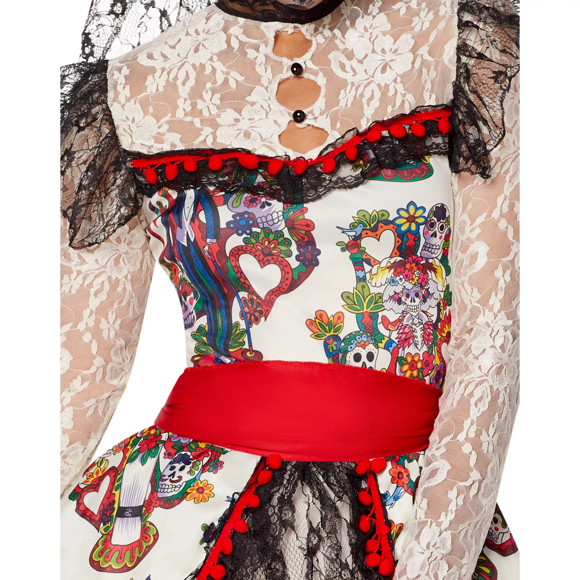 Adult Sugar Skull Bride Costume at Spirit Halloween