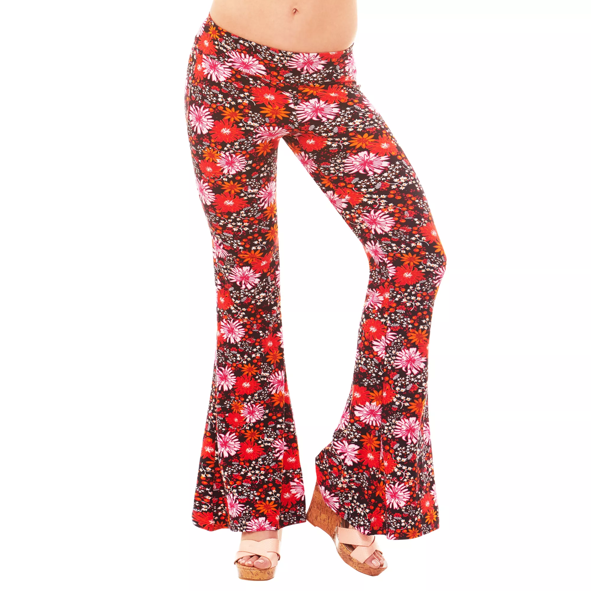 Hippie Bell Bottom Leggings at Spencer's