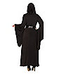 Adult Black Hooded Plus Size Dress