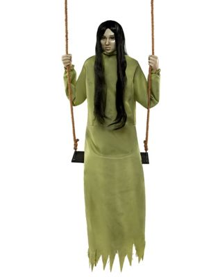 Empty Soul Girl on a Swing Static Prop