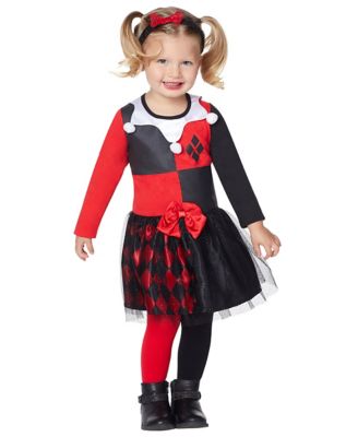 Toddler Harley Quinn Dress - DC Comics - Spirithalloween.com