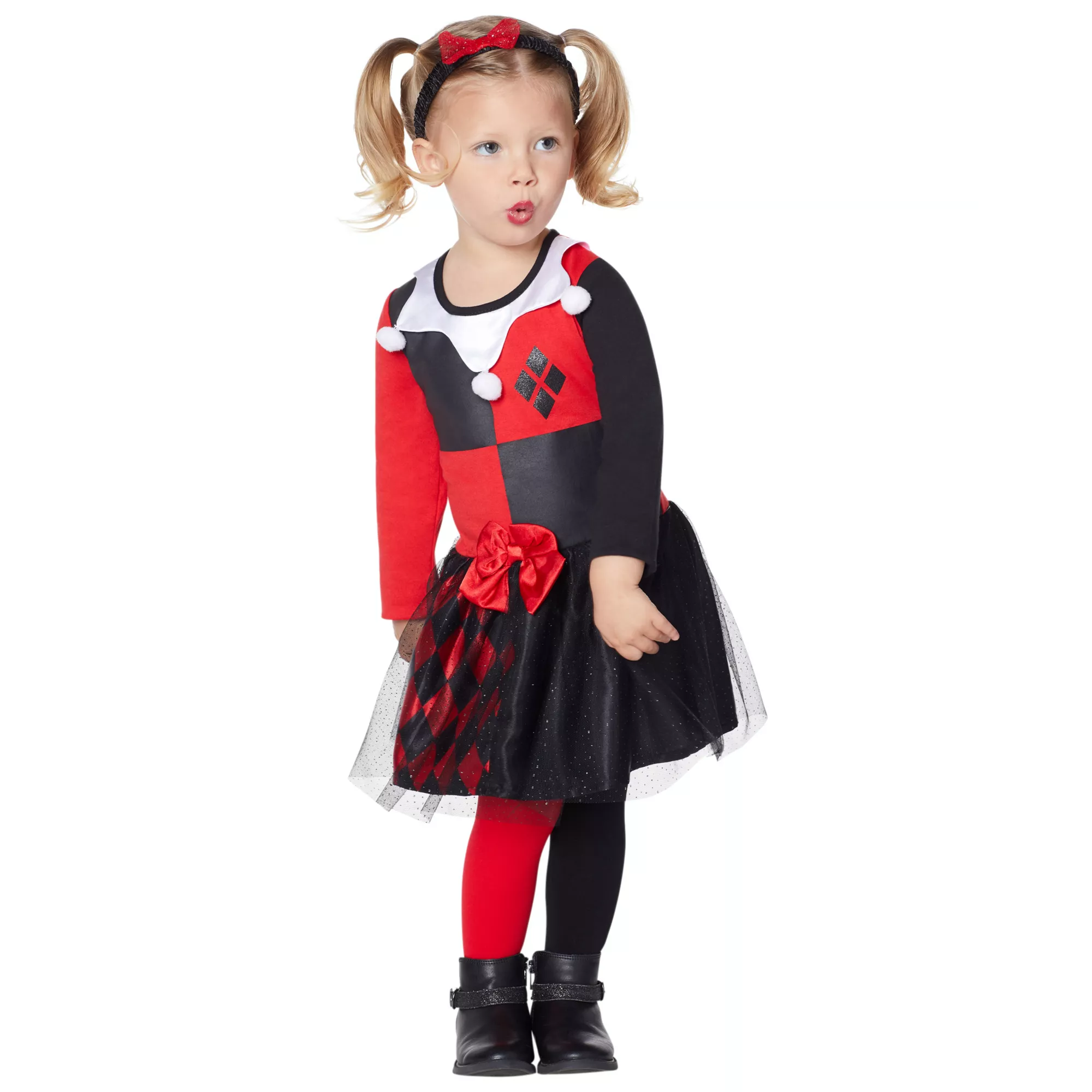 Toddler Harley Quinn Dress - DC Comics at Spirit Halloween