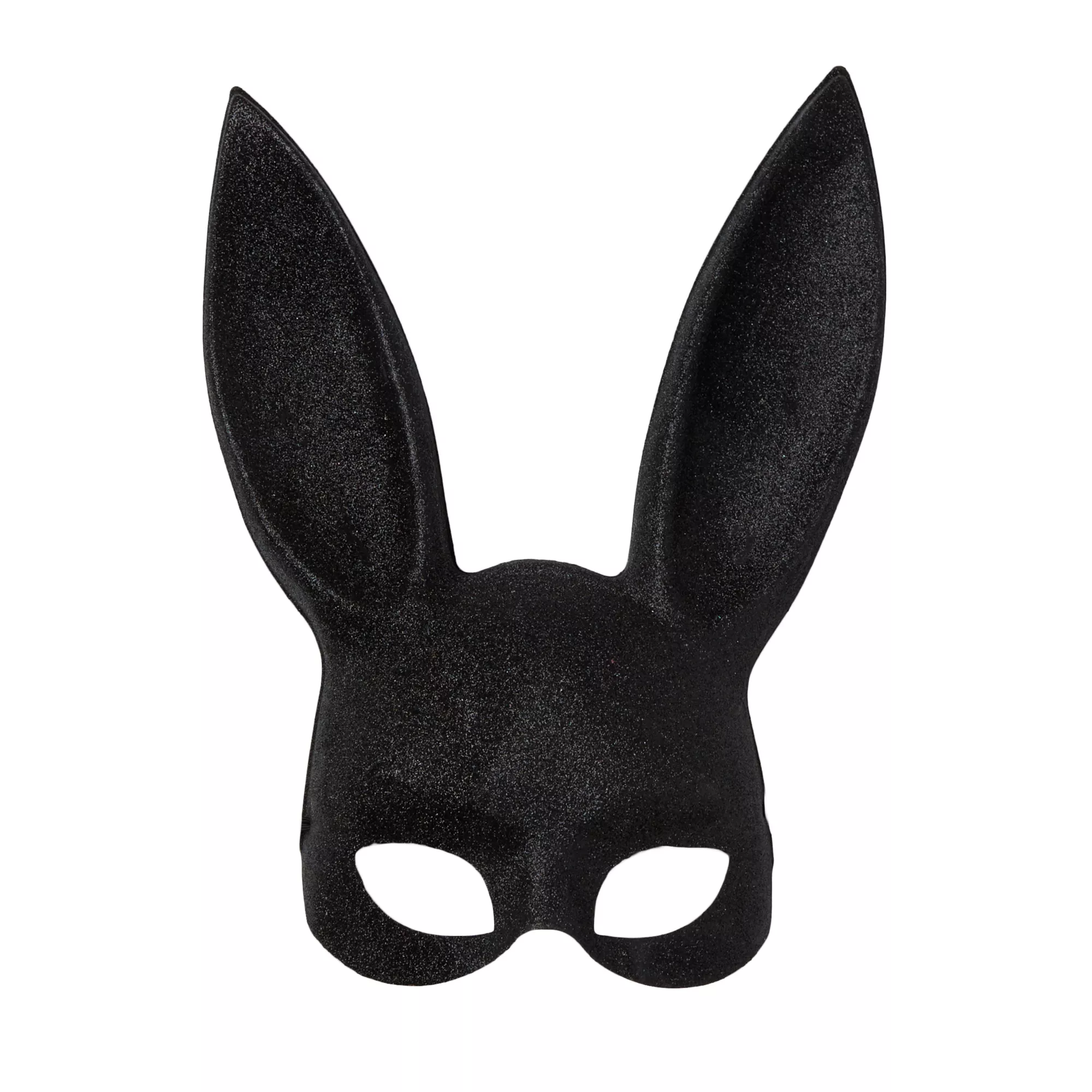 Black Glitter Bunny Mask at Spirit Halloween
