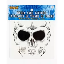 Boys Skull Face Tattoo at Spirit Halloween