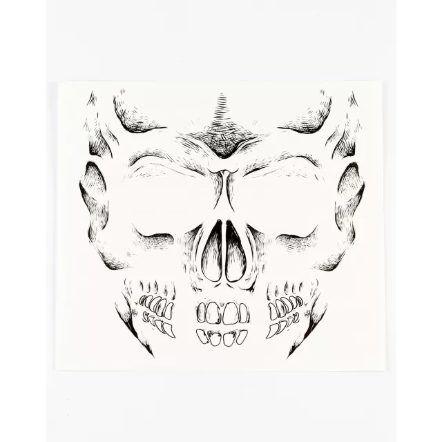Boys Skull Face Tattoo at Spirit Halloween