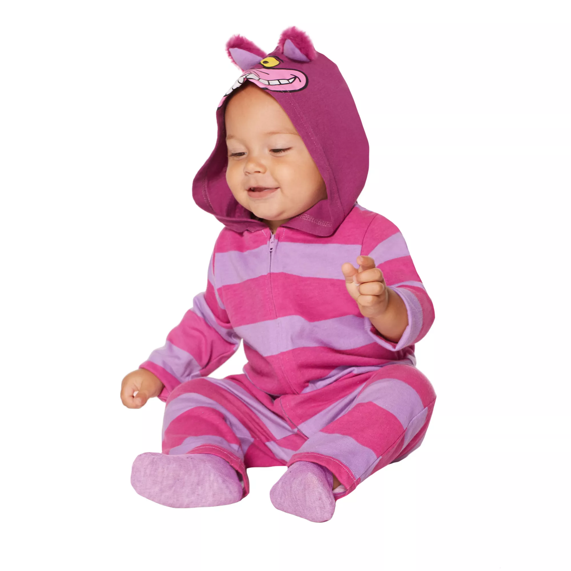 Baby Cheshire Cat Coveralls Costume - Disney at Spencer's