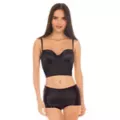 Black Long Line Bra at Spirit Halloween