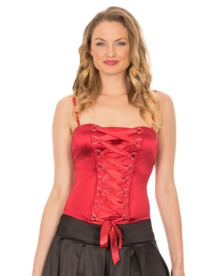 Cheap Red Corset