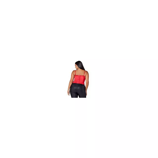 Red Lace Up Corset at Spirit Halloween