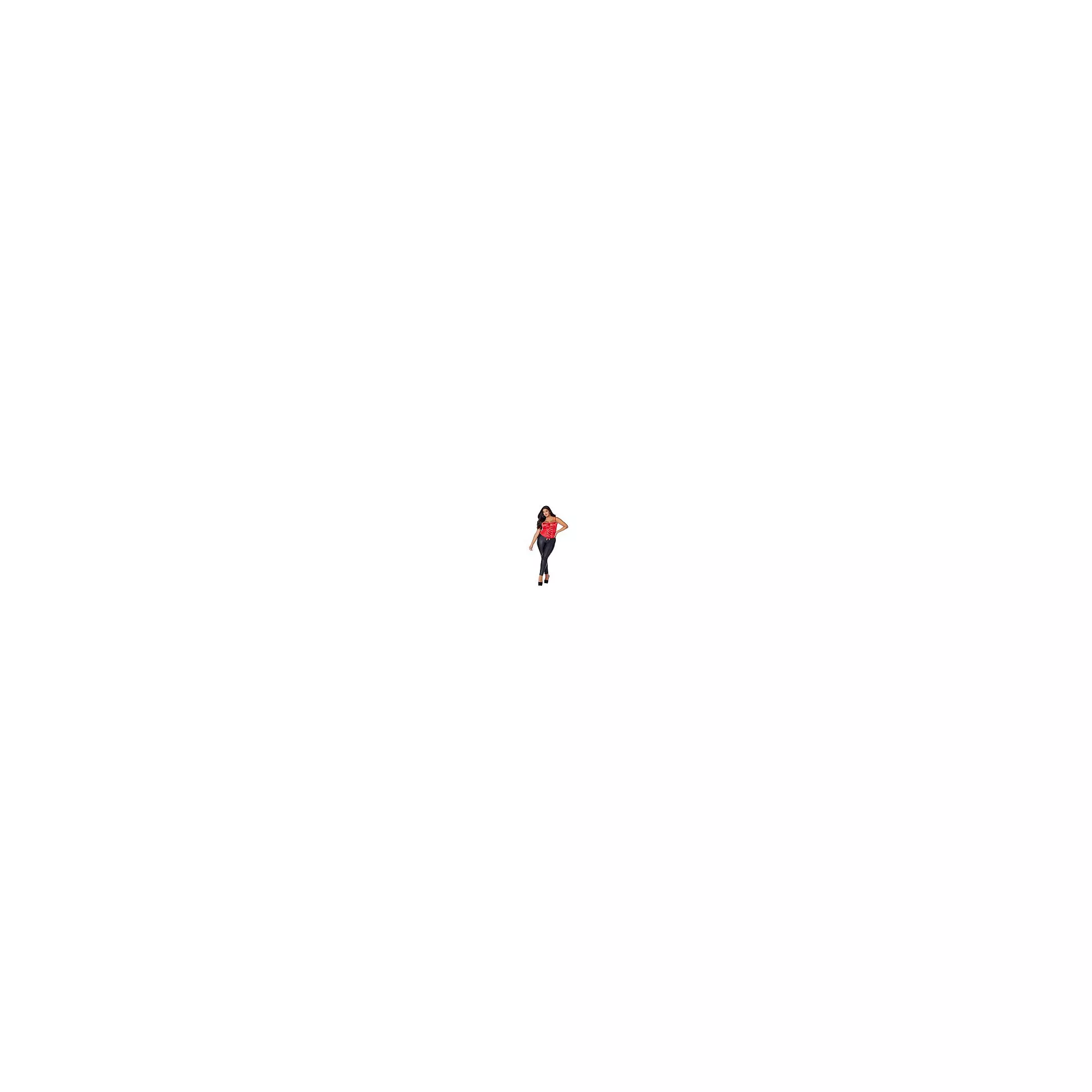 Red Lace Up Corset at Spirit Halloween