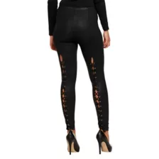 Black Laceback Leggings at Spirit Halloween