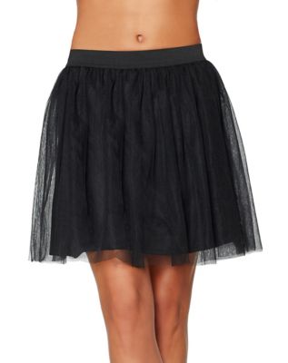 Black Tulle Skirt