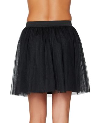 Black Tulle Skirt