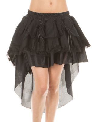 Black high outlet low tutu skirt