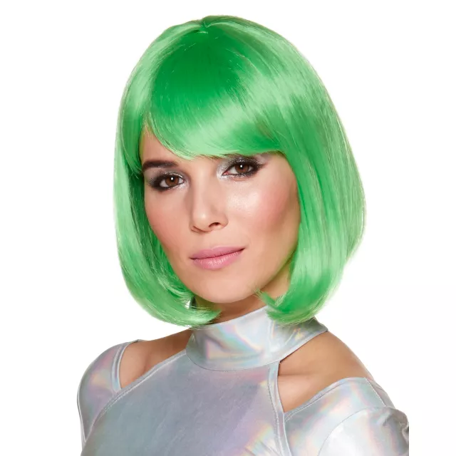 Halloween costume green wig hotsell