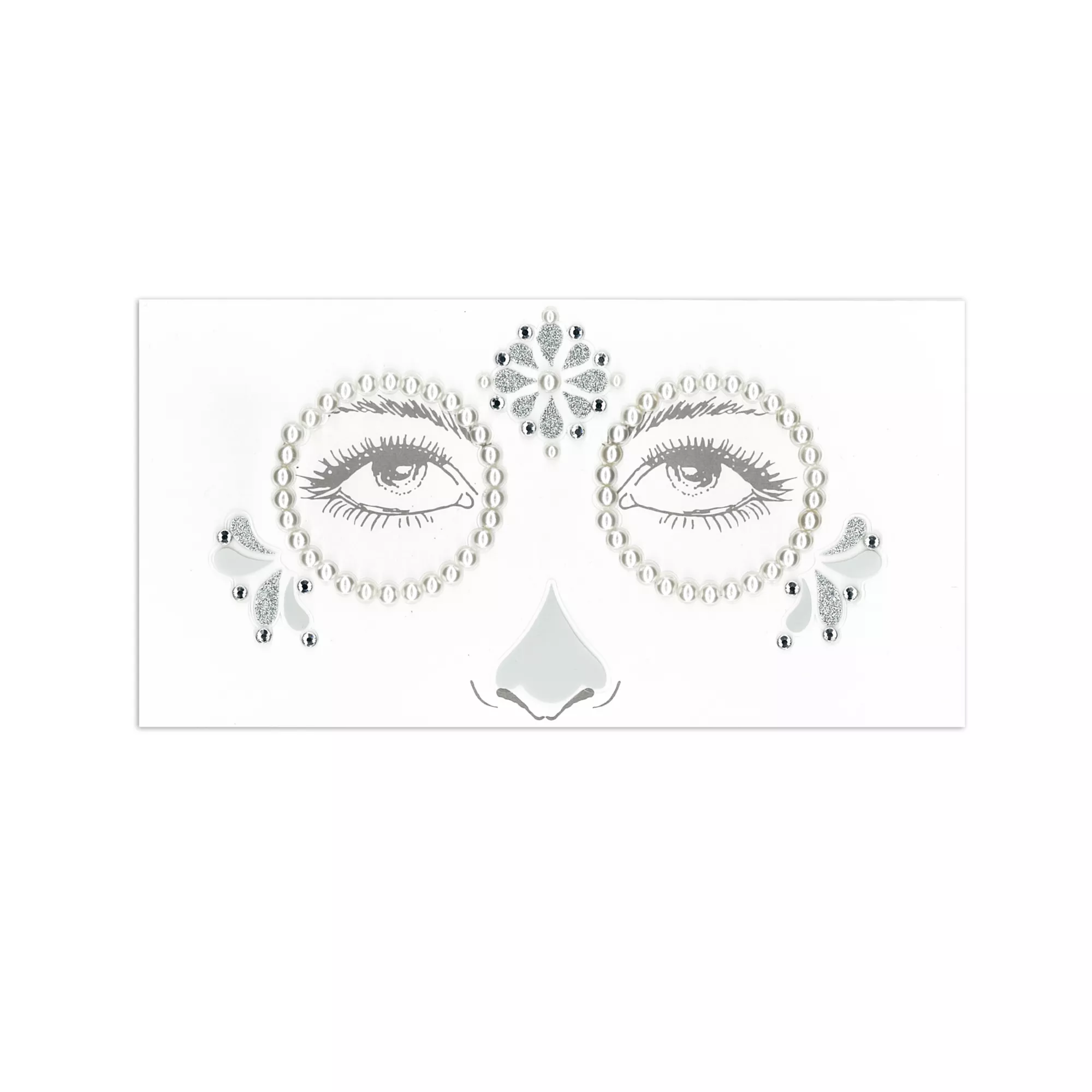 Glamorous Face Decal at Spirit Halloween