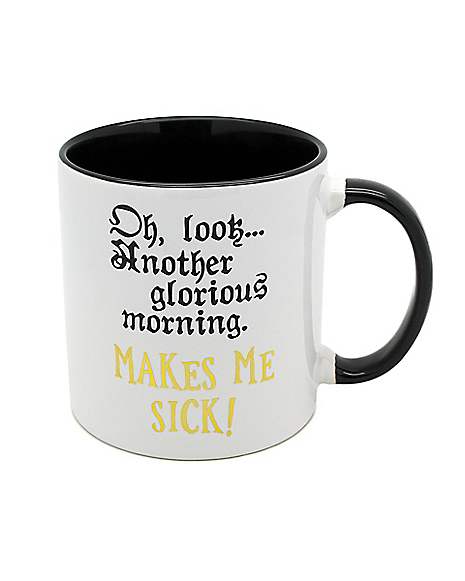 Oh Look Another Glorious Morning Makes Me Sick Funny Halloween Witch Mug Hocus Pocus Halloween Sanderson Sisters Mug Halloween Gift