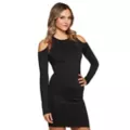 Adult Black Cold Shoulder Top at Spirit Halloween