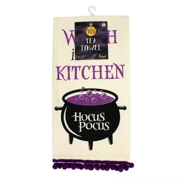 Witch Kitchen Hocus Pocus Dish Towel - Hocus Pocus at Spencer's