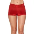 Adult Red Sequin Shorts at Spencer's