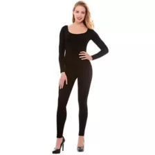 Black Seamless Catsuit at Spirit Halloween
