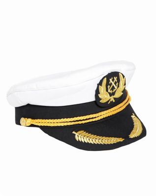  Funny Party Hats Yacht Captain Hat – Sailor Cap, Skipper Hat,  Navy Marine Hat - Costume Accessories : Clothing, Shoes & Jewelry