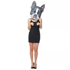 Big Head Foam Dog Half Mask at Spencer's