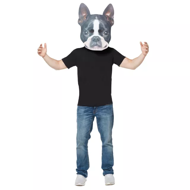 Big Head Foam Dog Half Mask at Spencer's
