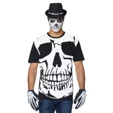Reaper Skeleton T Shirt at Spirit Halloween