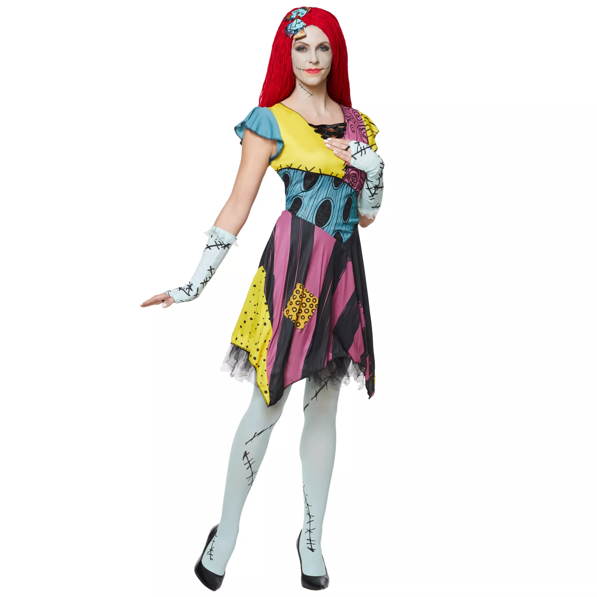 Adult Sassy Sally Plus Size Costume - The Nightmare Before Christmas at Spirit Halloween