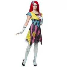 Adult Sassy Sally Plus Size Costume - The Nightmare Before Christmas at Spirit Halloween
