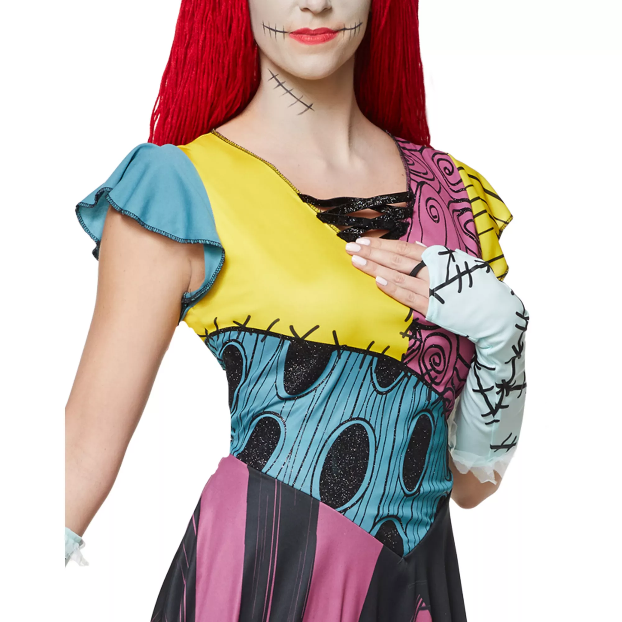 Adult Sassy Sally Plus Size Costume - The Nightmare Before Christmas at Spirit Halloween