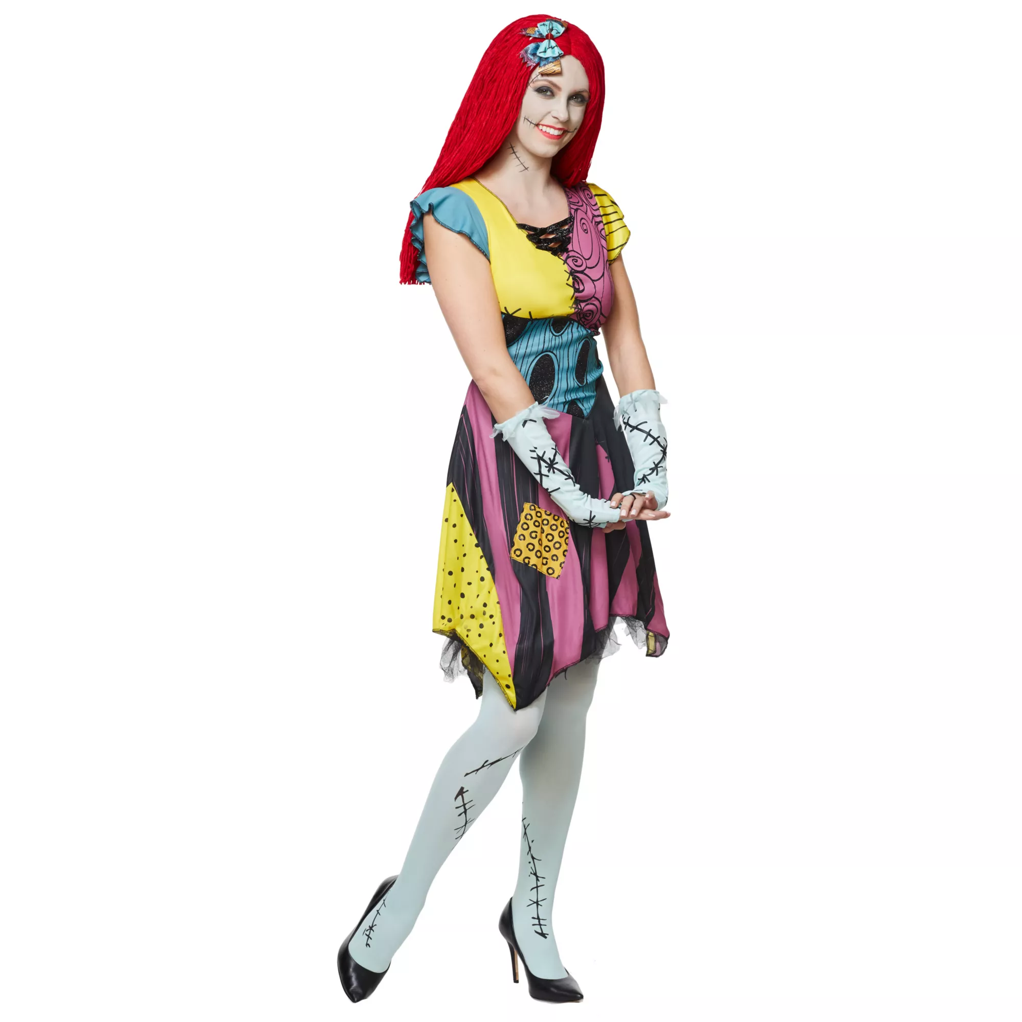 Adult Sassy Sally Plus Size Costume - The Nightmare Before Christmas at Spirit Halloween