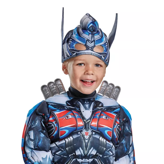 Toddler Optimus Prime One Piece Costume - Transformers The Last Knight at Spirit Halloween