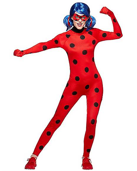 Adult Ladybug Costume Miraculous Tales Of Ladybug Cat Noir Spirithalloween Com