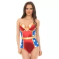 Adult Wonder Woman Bodysuit - DC Comics at Spirit Halloween