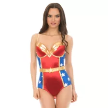 Adult Wonder Woman Bodysuit - DC Comics at Spirit Halloween