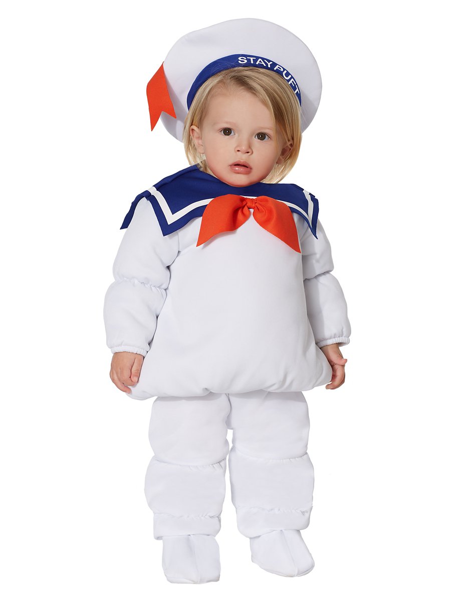 Baby Belly Stay Puft Marshmallow Costume - Ghostbusters by Spirit Halloween