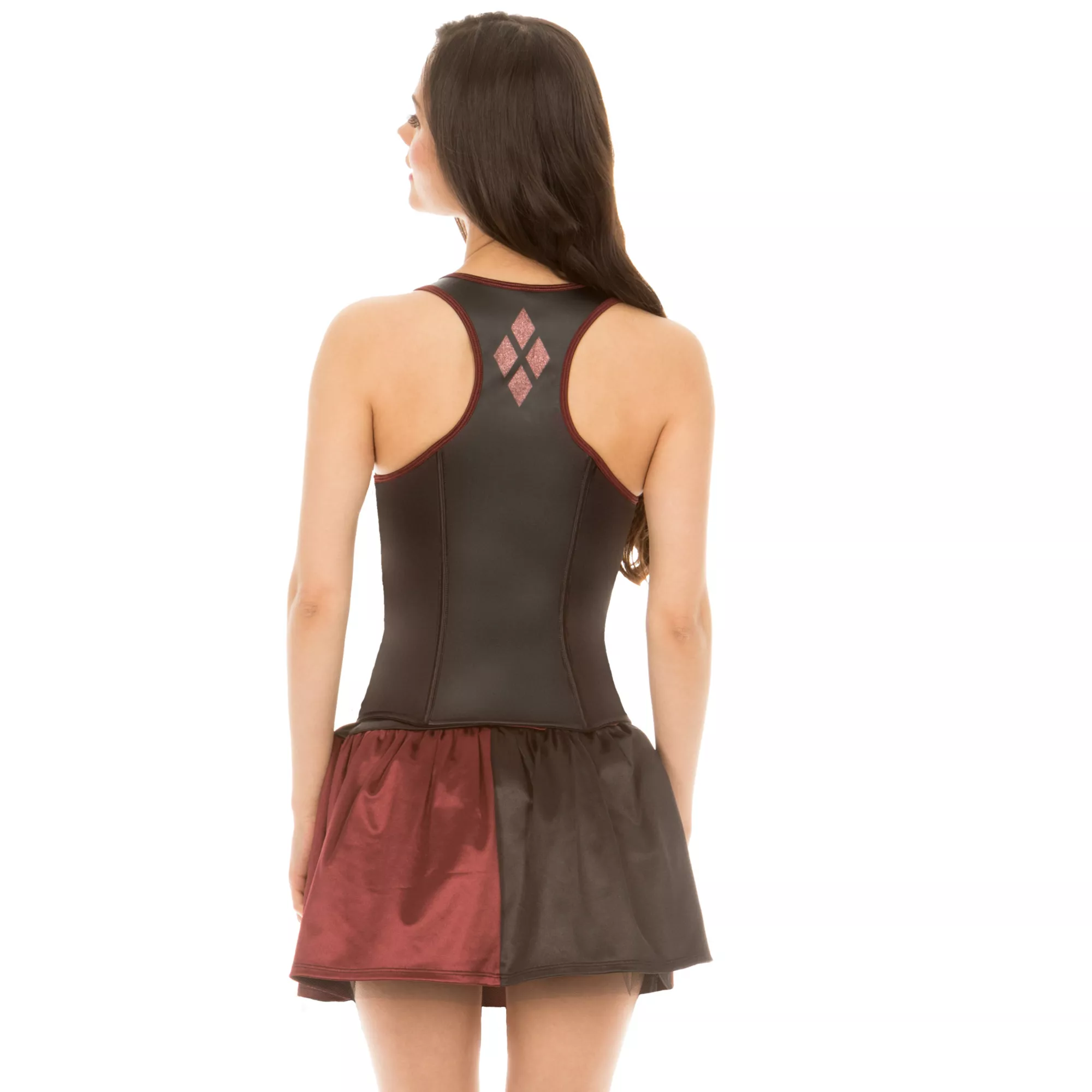 Adult Corset Harley Quinn Costume - DC Comics at Spencer's