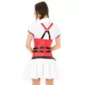 Adult Harley Quinn Nurse Corset - DC Comics at Spencer's
