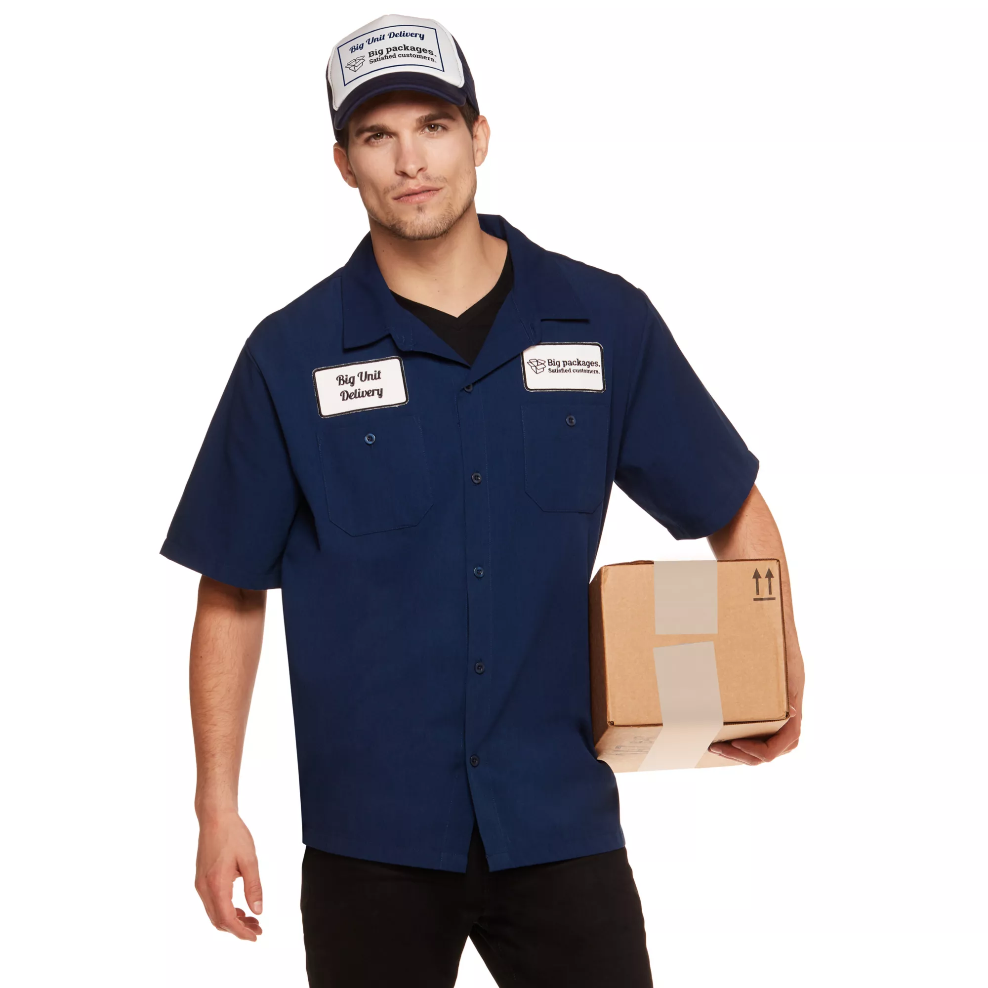 Adult Big Unit Delivery Work Shirt at Spencer's