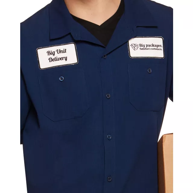 Adult Big Unit Delivery Work Shirt at Spencer's