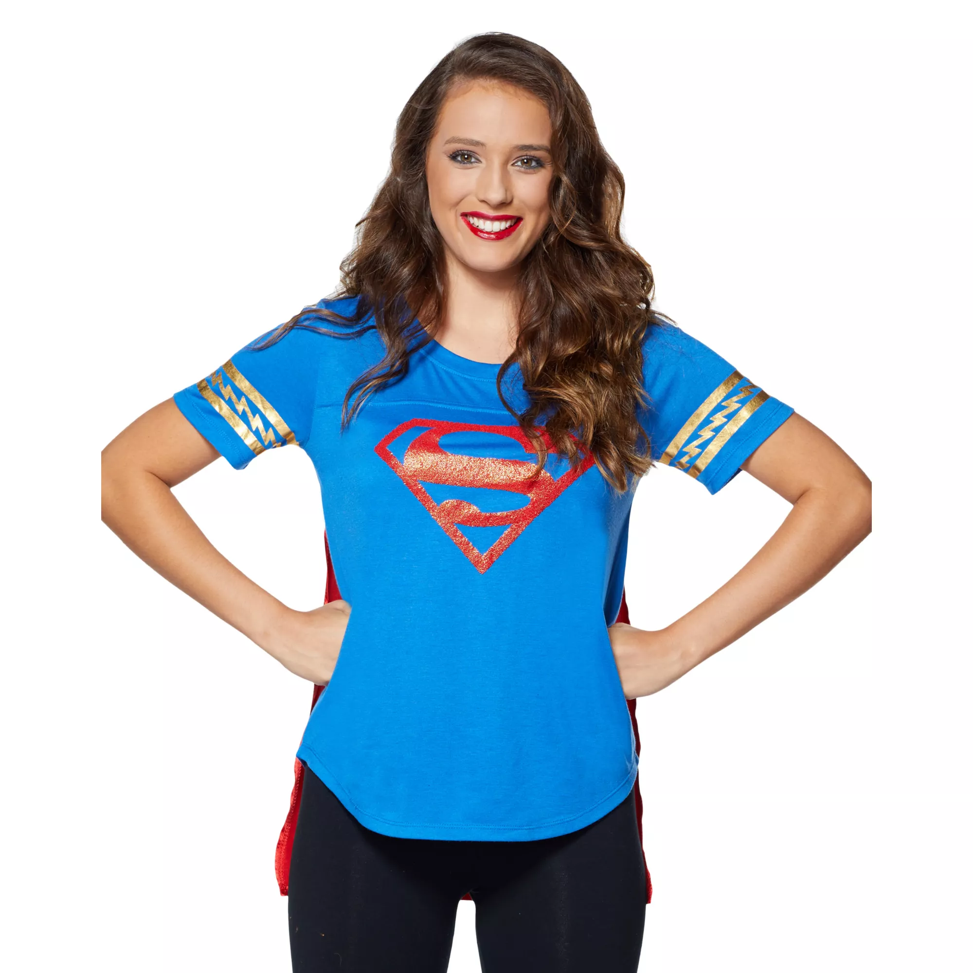 Caped Supergirl T Shirt - DC Comics at Spencer's