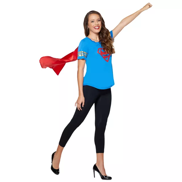 Caped Supergirl T Shirt - DC Comics at Spencer's
