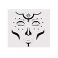 Witch Doctor Face Decal at Spirit Halloween