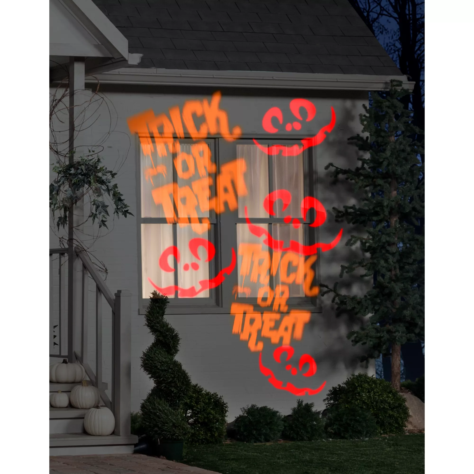 Red and Orange Trick or Treat Spot Light at Spirit Halloween