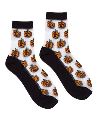 Pumpkin Crew Socks - Spirithalloween.com